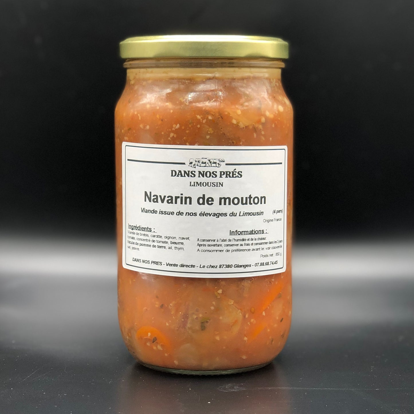 Navarin de mouton