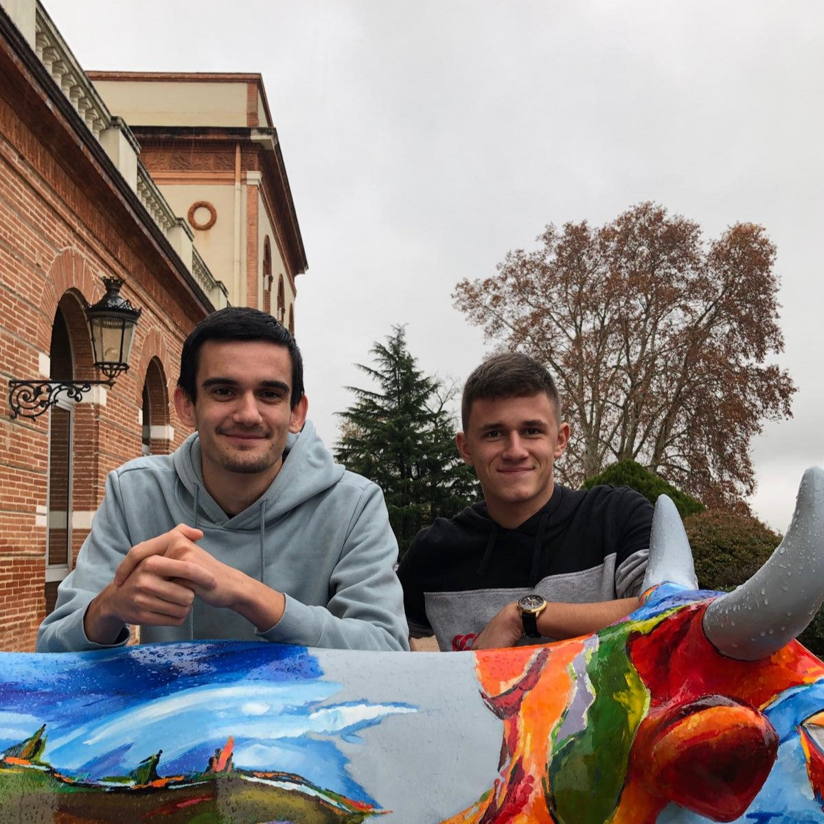 Antoine Roulet et Alban de Laverine